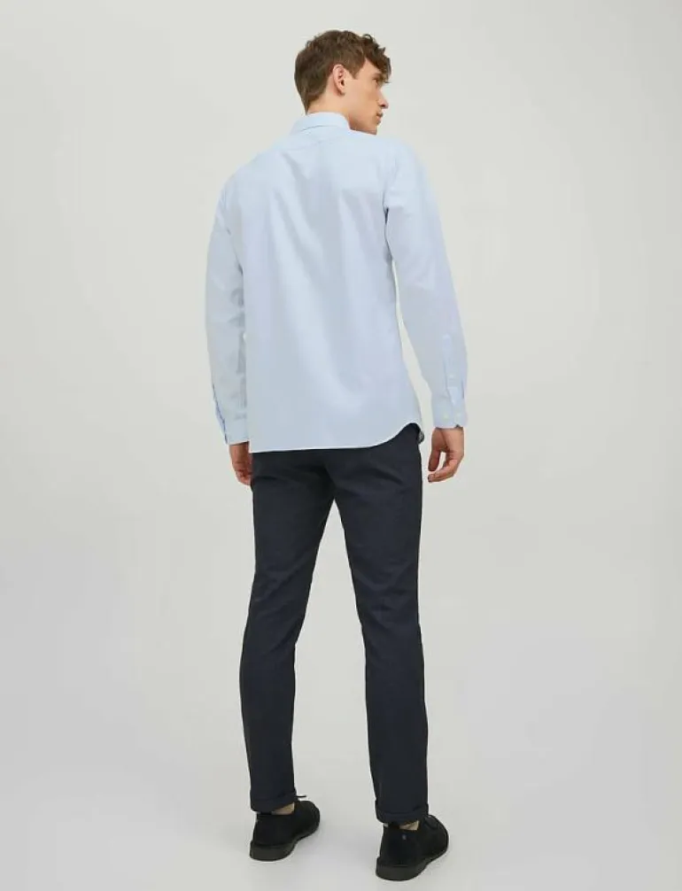 JPRBLAPARKER SHIRT L/S NOOS - Randiga skjortor
