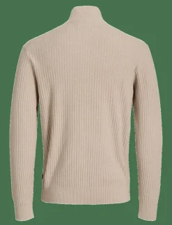 JPRBLUBARKLEY KNIT HALF ZIP JNR - Stickade tröjor