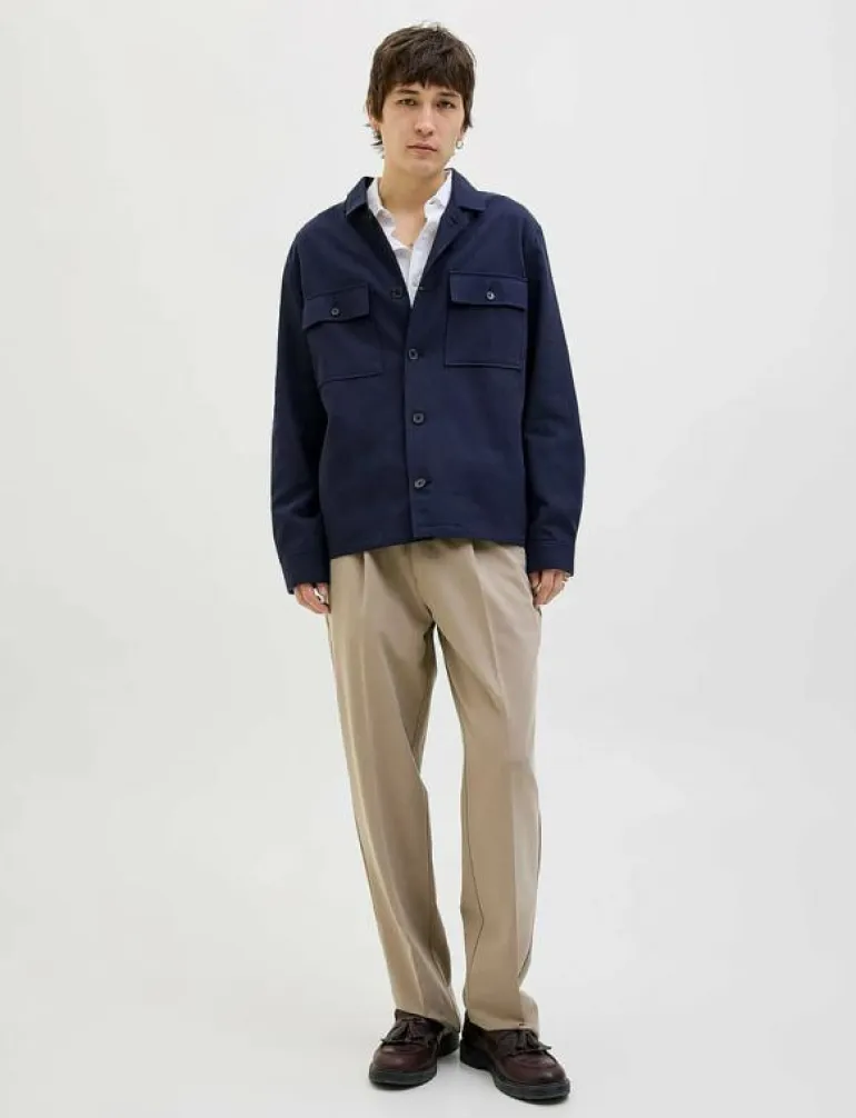 JPRCCKARL JJCAMERON PLEATED CHINO NOOS - Chinos