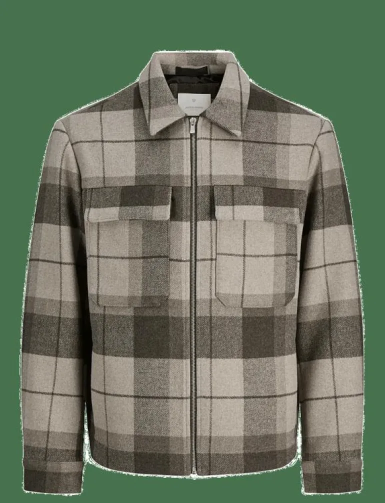 JPRCCRUSSEL WOOL BLEND JACKET SN - Ulljackor