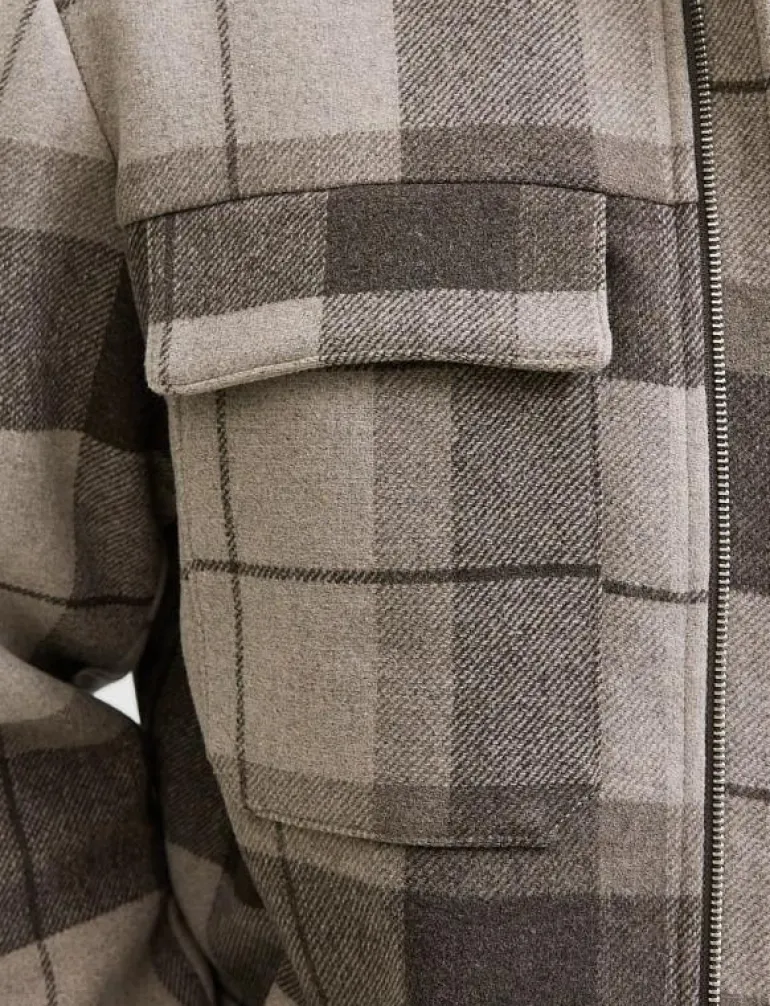 JPRCCRUSSEL WOOL BLEND JACKET SN - Ulljackor