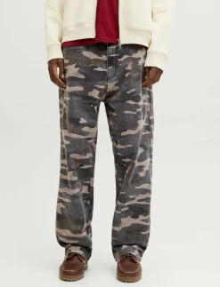 JPSTALEX MIX WORKER PANT STYD AW25 LTN - Cargobyxor