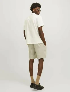 JPSTBILL LAWRENCE LINEN SHORTS MID SN - Linneshorts