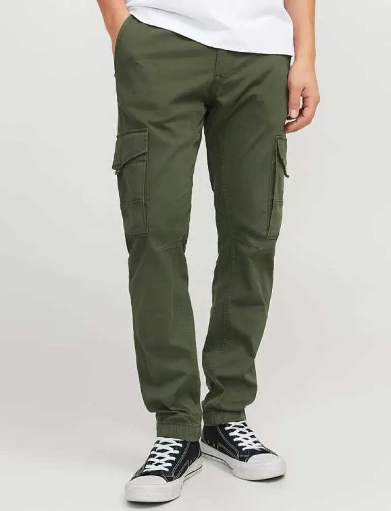 JPSTPAUL FLAKE CARGO OLIVE NIGHT NOOS - Cargobyxor