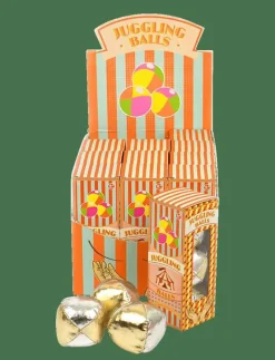 JUGGELING BALLS SILVER/GOLD 3pcs - Dekorationsdetaljer