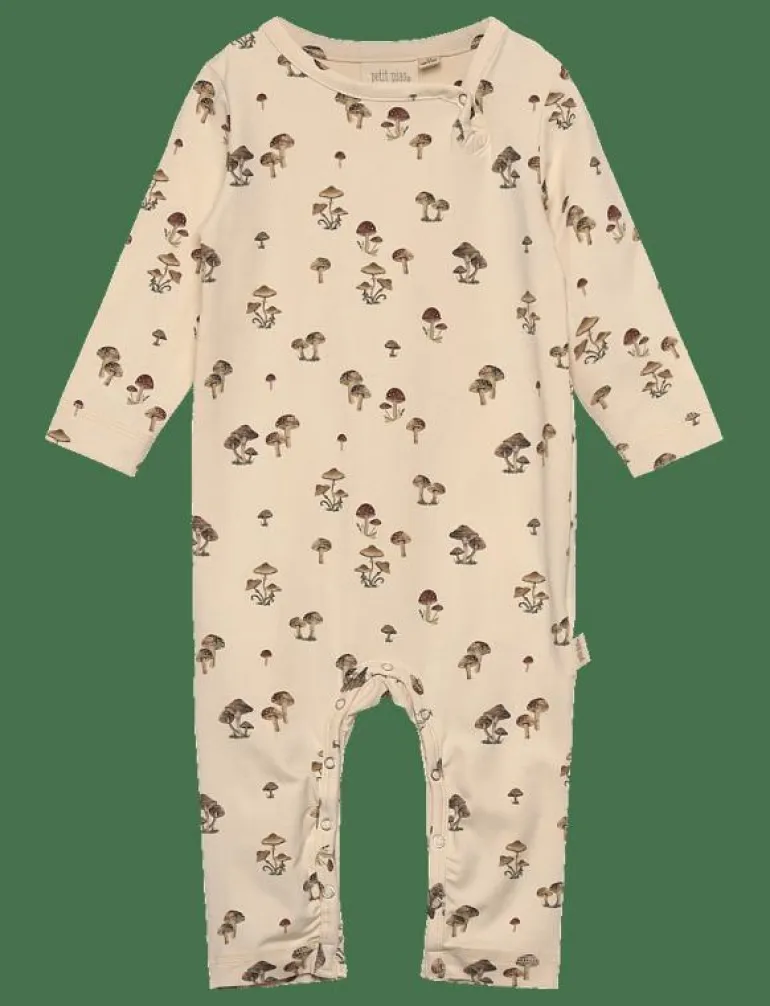Jumpsuit L/S Printed - Långärmad bodysuit