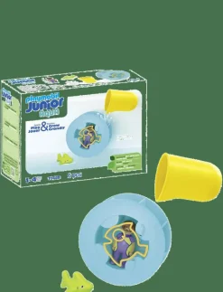 JUNIOR Aqua Water Wheel with Baby Shark - 71688 - Playmobil 1.2.3 Aqua