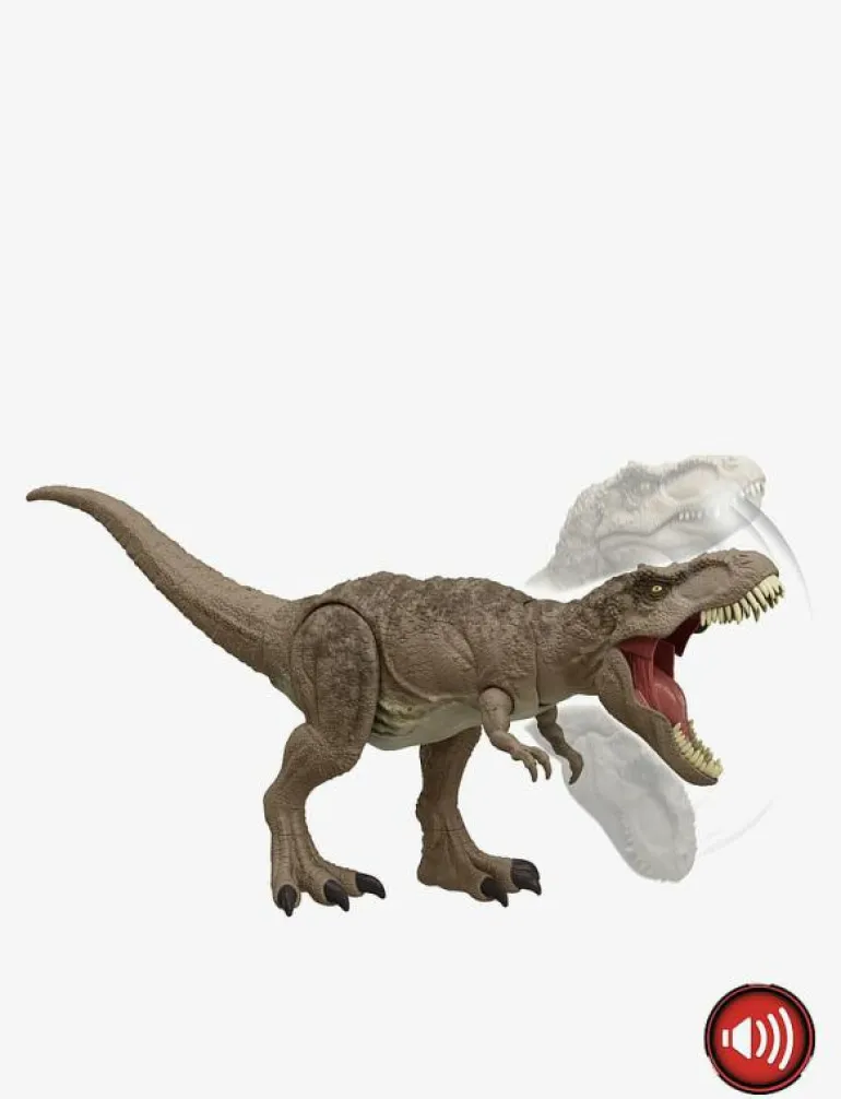 Jurassic World Chaos Theory All-Out Attack Tyrannosaurus Rex Dinosaur Action Figure Toy - Djur