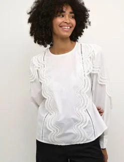 KAchristine Blouse - Långärmade blusar