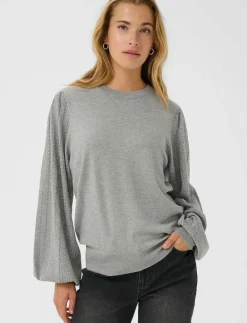 KAlone Pointelle Pullover - Stickat