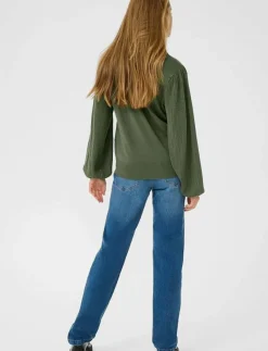 KAlone Pointelle Pullover - Stickat