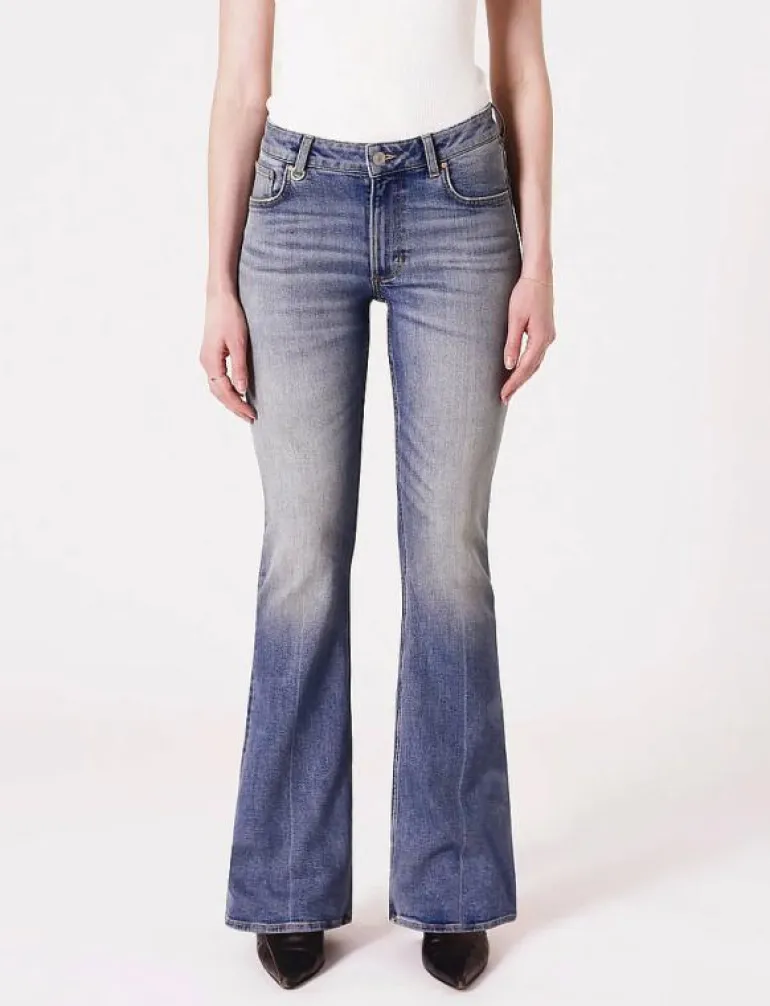 KARA BOOT ENCORELIGHT VINTAGE INDIGO - Boot cut Jeans