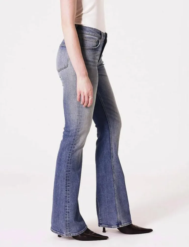 KARA BOOT ENCORELIGHT VINTAGE INDIGO - Boot cut Jeans