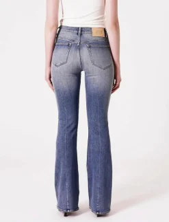 KARA BOOT ENCORELIGHT VINTAGE INDIGO - Boot cut Jeans