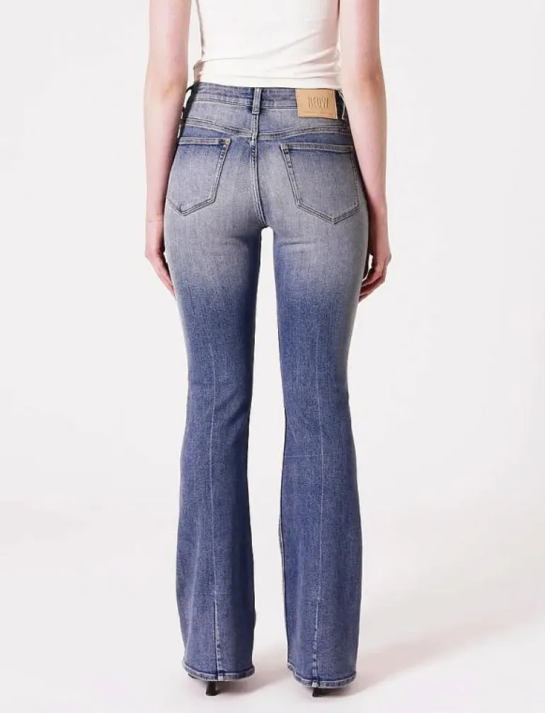 KARA BOOT ENCORELIGHT VINTAGE INDIGO - Boot cut Jeans