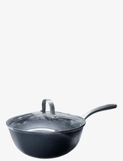 Kastrull Sautés i lättviktsgjutjärn med glaslock, 20 cm - Traktörpannor & Sauteuser