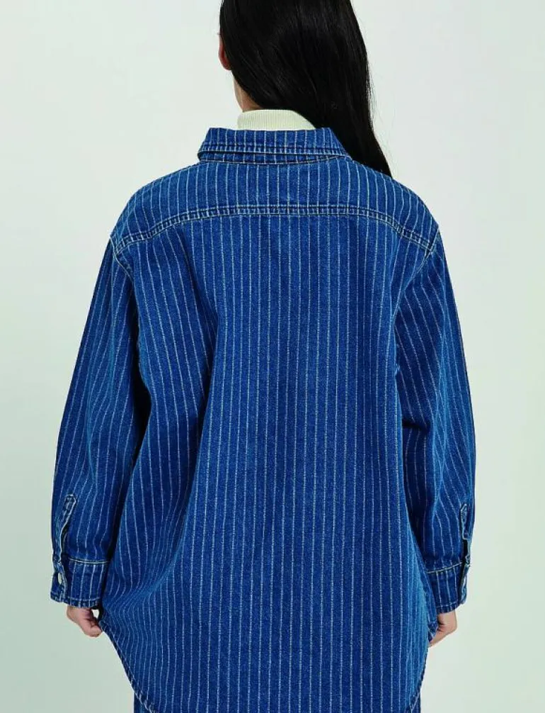 Kenzie oversized denim shirt - Jeansskjortor