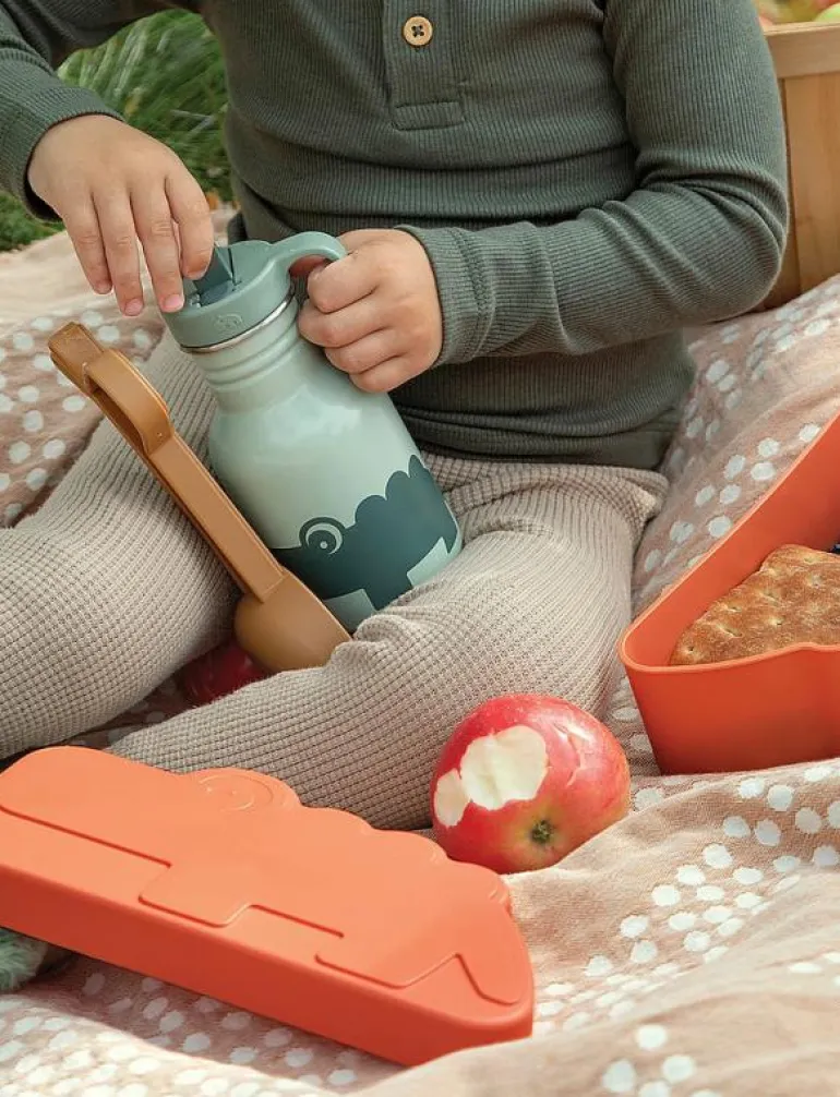 Kiddish lunch box Croco Papaya - Matlåda