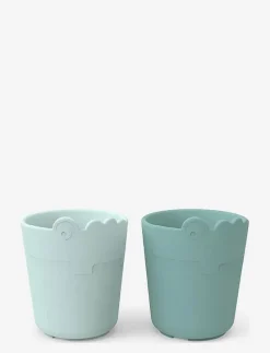 Kiddish mini mug 2-pack Croco Blue - Serveringsset