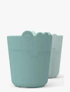 Kiddish mini mug 2-pack Croco Blue - Serveringsset