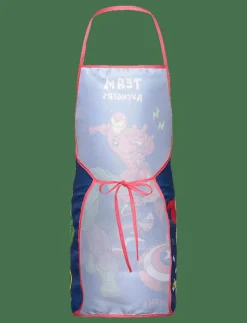 Kids Apron + hat - Avengers 001 - Förkläde