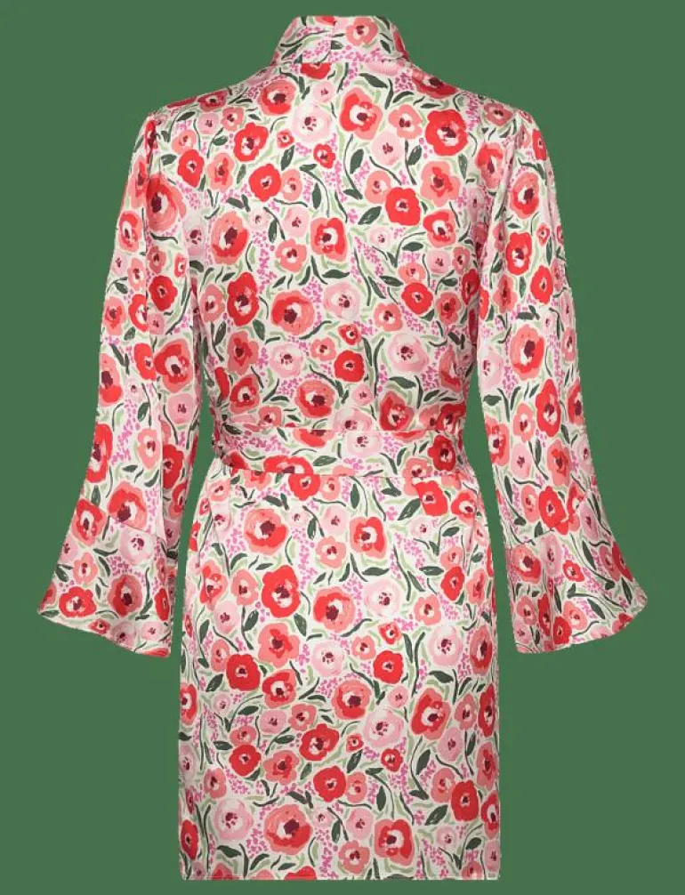 Kimono Satin Funky Floral - Kimonos