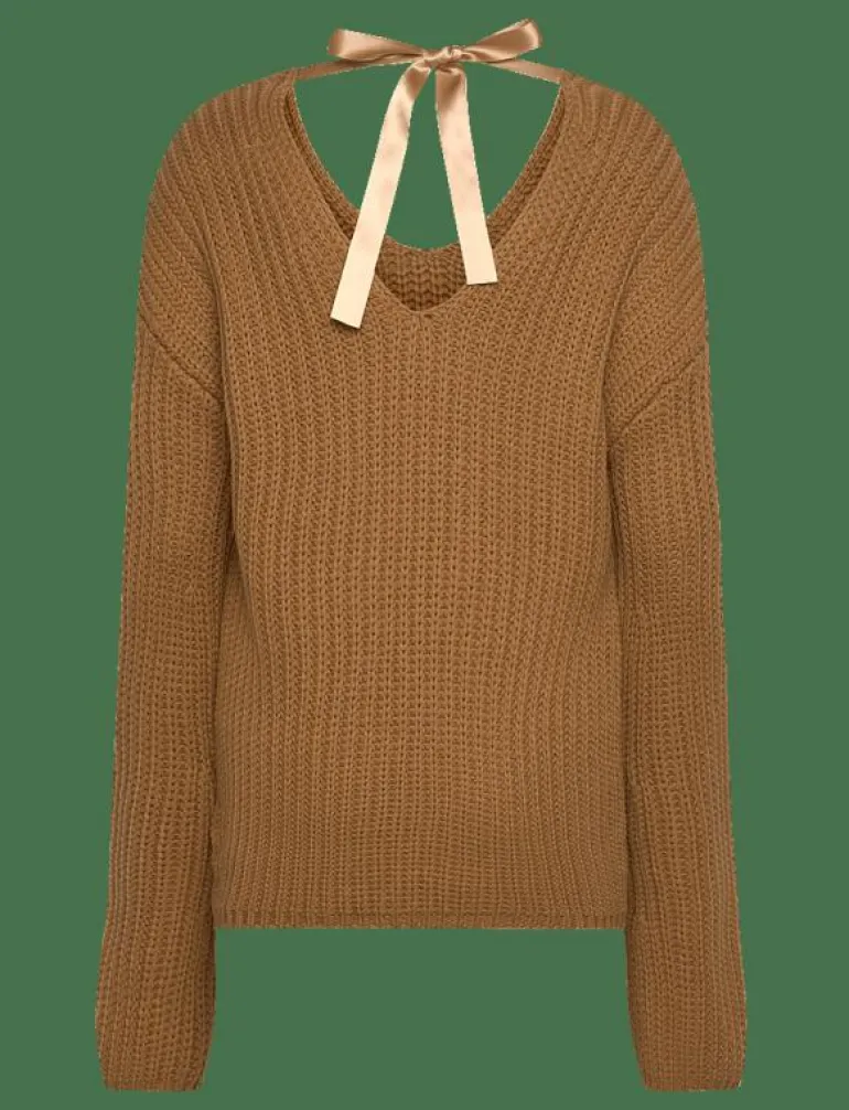 KIMONO SLEEVE KNIT - Stickat