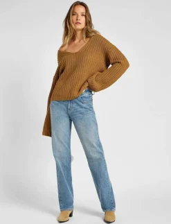 KIMONO SLEEVE KNIT - Stickat