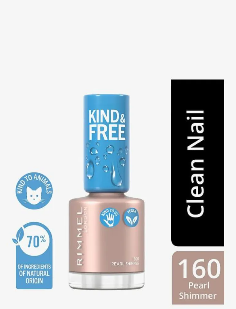 Kind & Free clean nail 160 Pearl Shimmer - Naglar