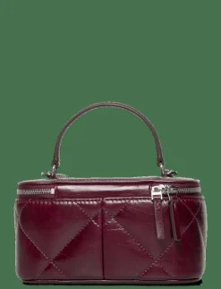 Kira Diamond Quilt Distressed Vanity Case - Necessärer