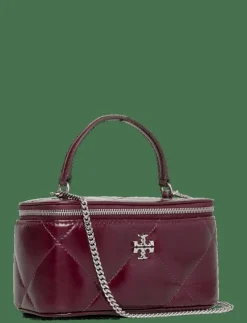 Kira Diamond Quilt Distressed Vanity Case - Necessärer