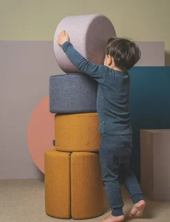 KK Circle - Blue Grey - Sittpuffar