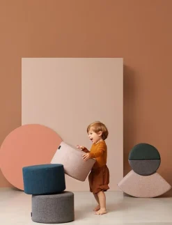 KK Circle - Soft Rose - Sittpuffar