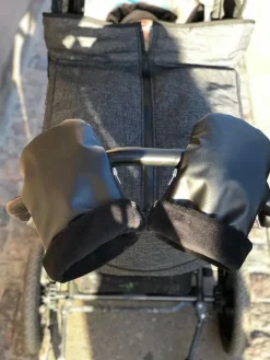 KONG.WALTHER Black Stroller Gloves - Barnvagnstillbehör