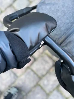 KONG.WALTHER Black Stroller Gloves - Barnvagnstillbehör