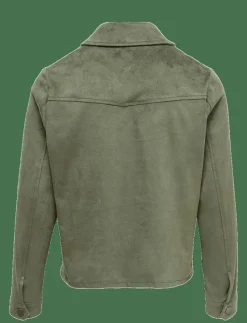 KONKIRIS FAUX SUEDE SHIRT CS OTW - Långärmad skjorta