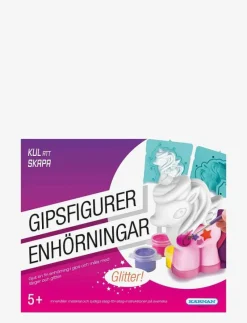 KUL ATT SKAPA GIPSFIGURER ENHÖRNINGAR - Pysselset