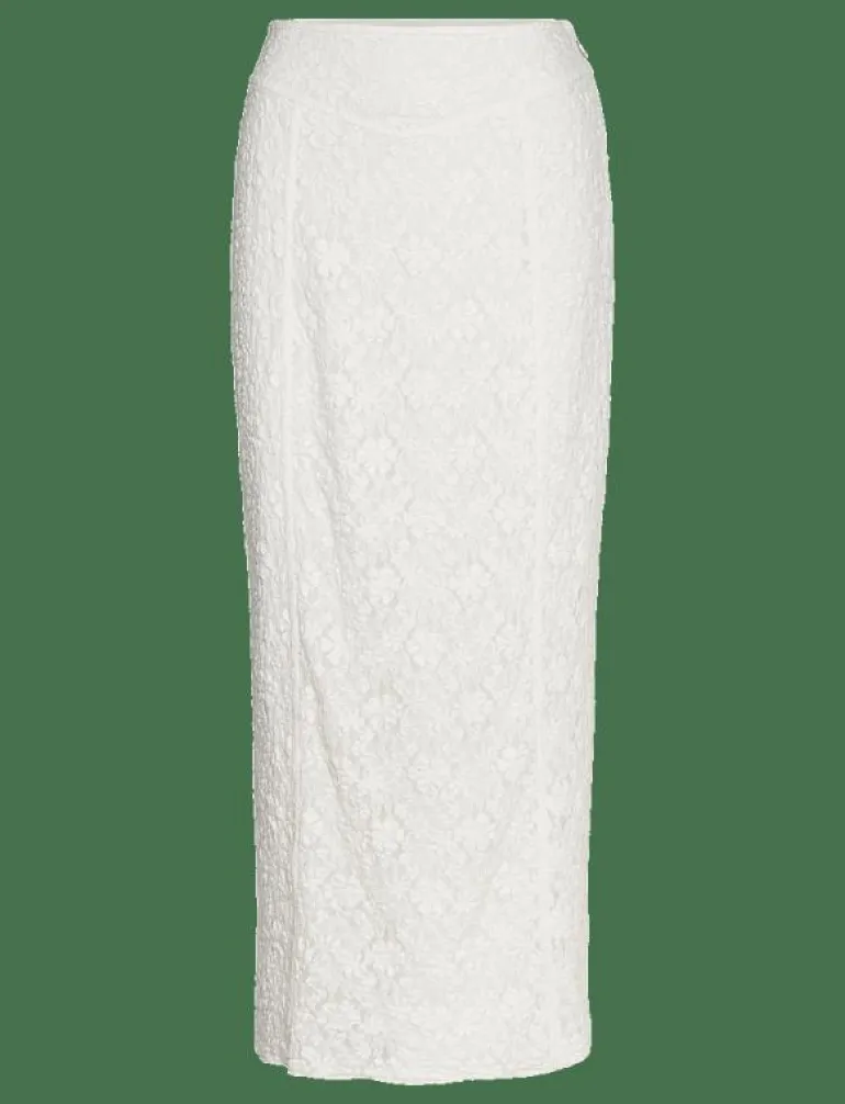 LACE MAXI SKIRT - Midi kjolar