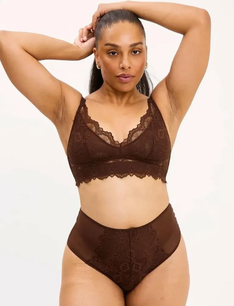 Lace Support Bra - Bralette