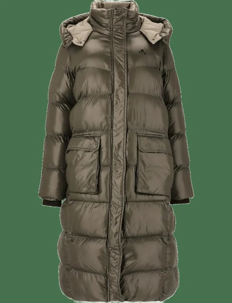 Lakewood W Long Puffer Jacket - Dunkappor