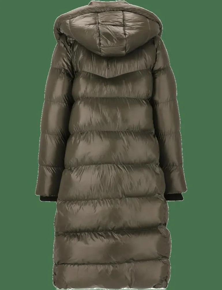 Lakewood W Long Puffer Jacket - Dunkappor