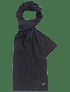 Lambswool Ribbed Scarf - Halsdukar