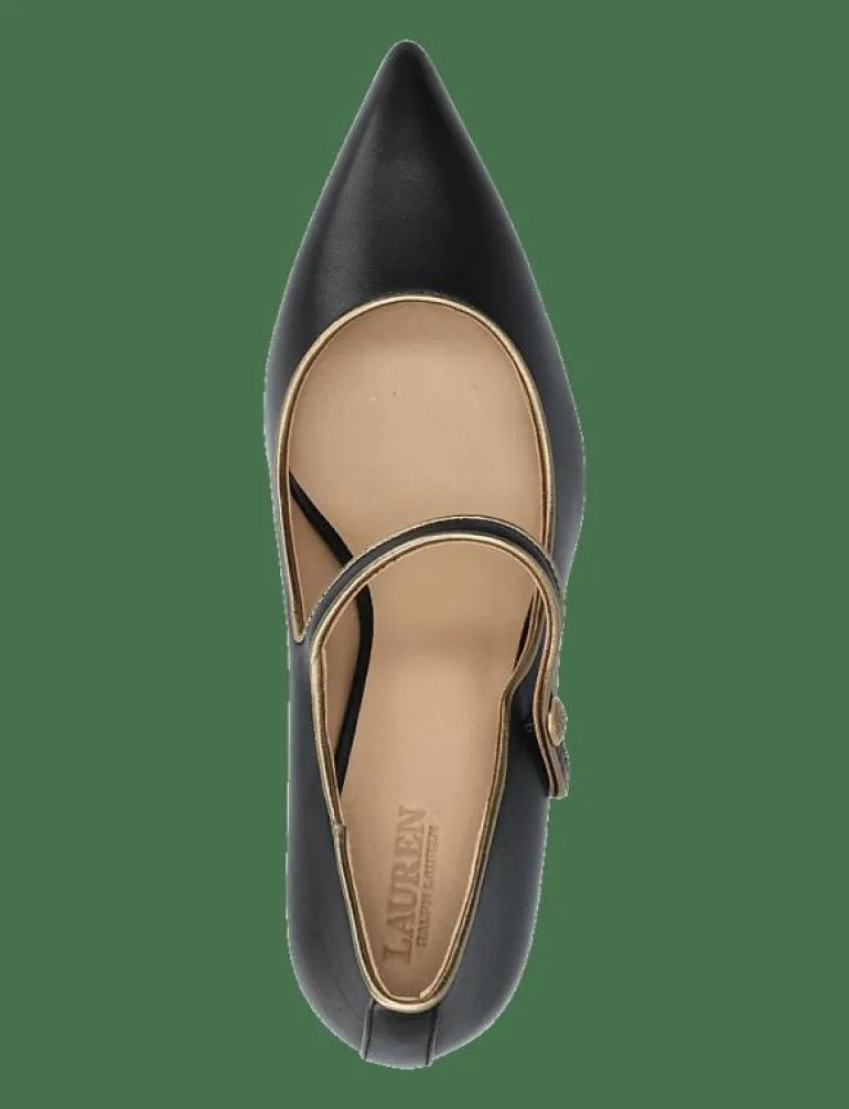 Lanette Two-Tone Leather Mary Jane Pump - Klassiska pumps