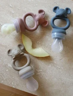 Lauge silicone fruit pacifier 2-pack - Nappar
