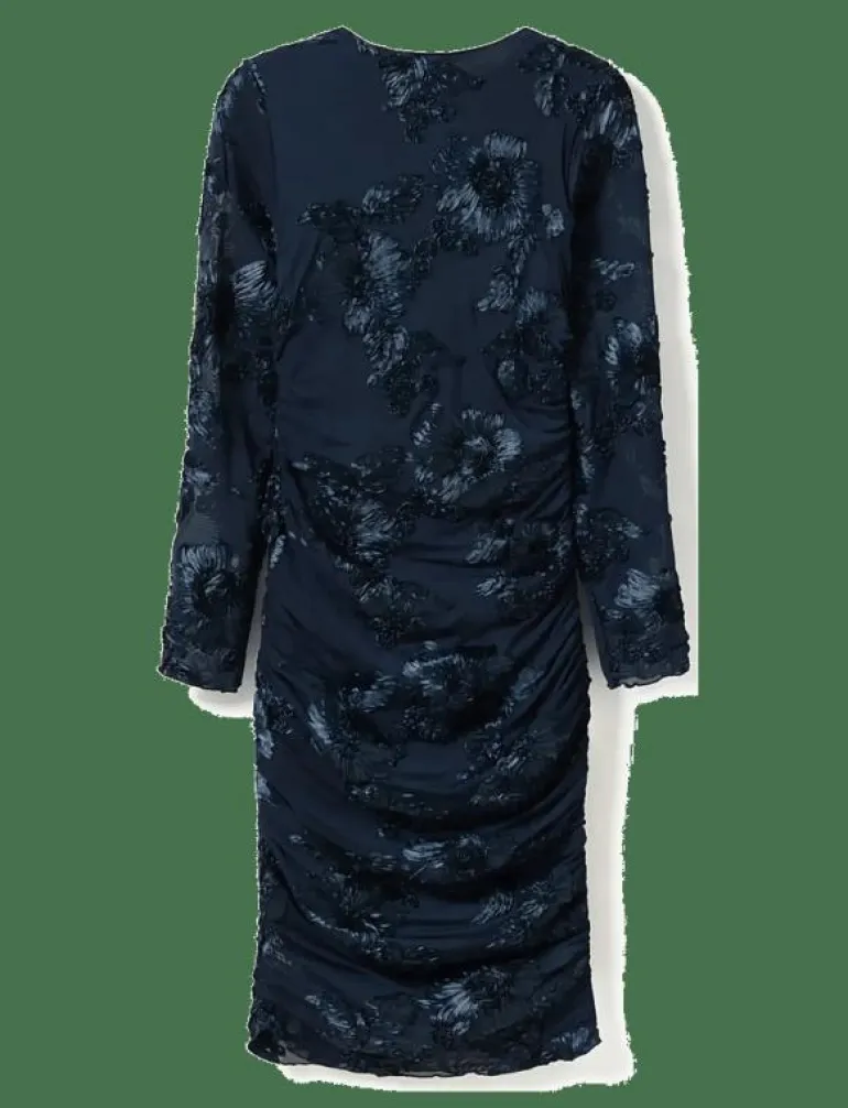 Lavinia L/S Dress - Midiklänningar