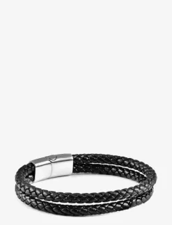 Leather Bracelet Double Rope - Armband