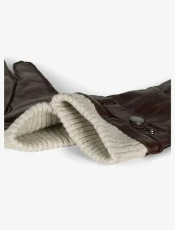 Leather Gloves Carl - Fingervantar