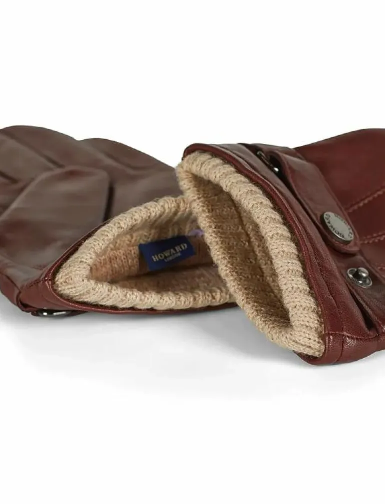Leather Gloves Smith - Fingervantar