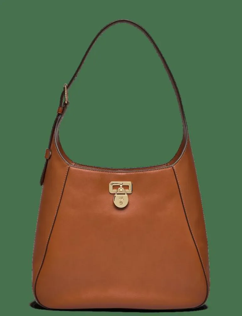 Leather Large Tanner Shoulder Bag - Handväskor
