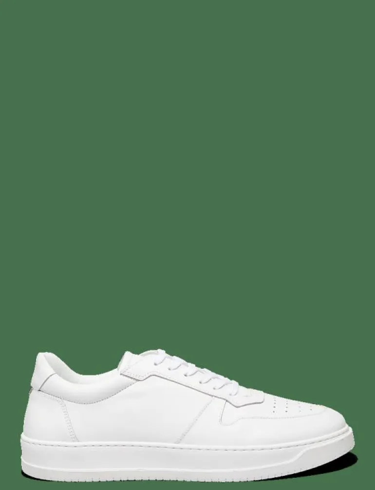 Legacy - White Leather - Låga sneakers